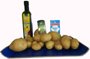 Zutaten fr das Blechkartoffeln Grundrezept
